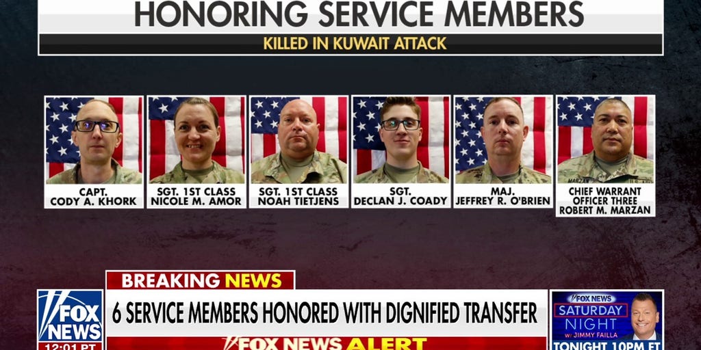 President Trump meets with families of fallen US service members