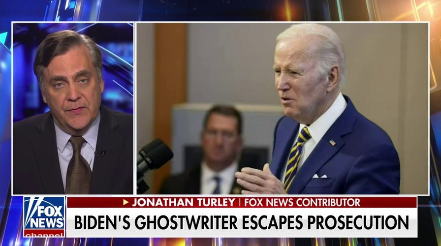 Biden could have been 'easily' charged after Hur report established 'all of the elements of crimes': Turley