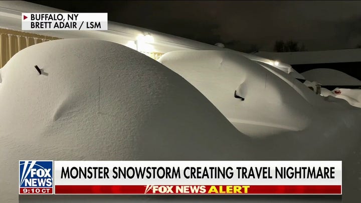 Buffalo, NY area hit with nearly 6 feet of snow 