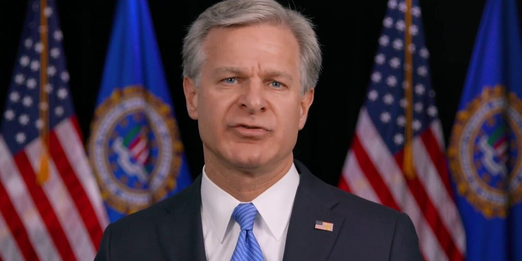 FBI director addresses the indictment of three Iranian cyber actors
