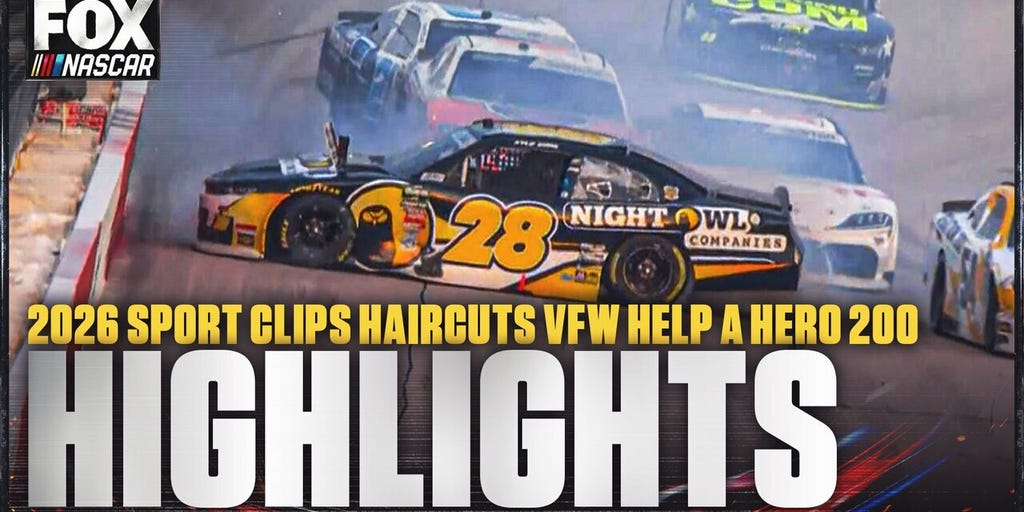 NASCAR O’Reilly Auto Parts Series: Sport Clips Haircuts VFW Help a Hero 200 High...