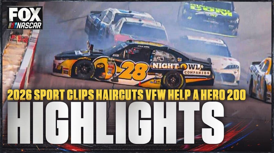 NASCAR O’Reilly Auto Parts Series: Sport Clips Haircuts VFW Help a Hero 200 Highlights 🏁 NASCAR on FOX