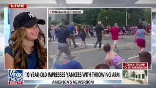 Yankees impressed by girl’s arm after pelting politician with a water balloon - Fox News
