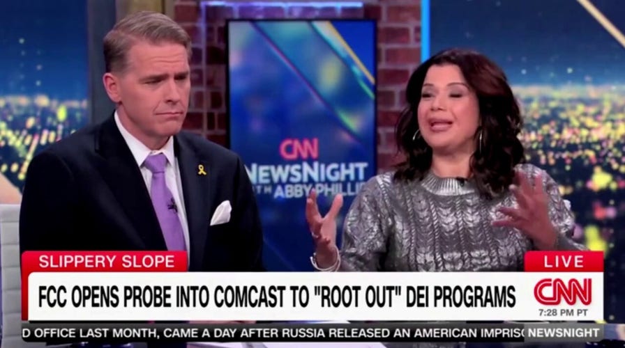CNN host defends 'The View' co-host during panel discussion, accuses conservative commentator of 'bad faith' question