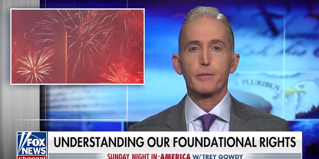 Trey Gowdy Freedom requires responsibility Fox News Video