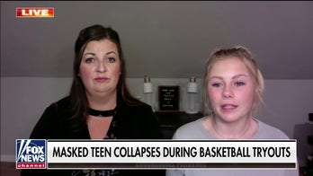 Outraged mom slams mask 'insanity' after daughter collapses during basketball tryouts