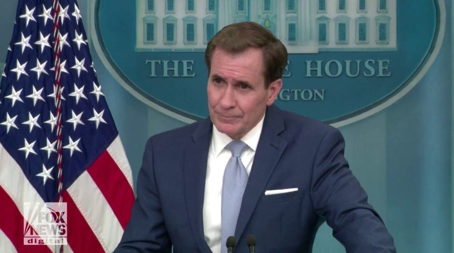 John Kirby 'takes issue' with Afghan pullout question