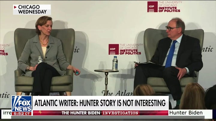 Atlantic writer claims Hunter Biden laptop 'is not interesting'