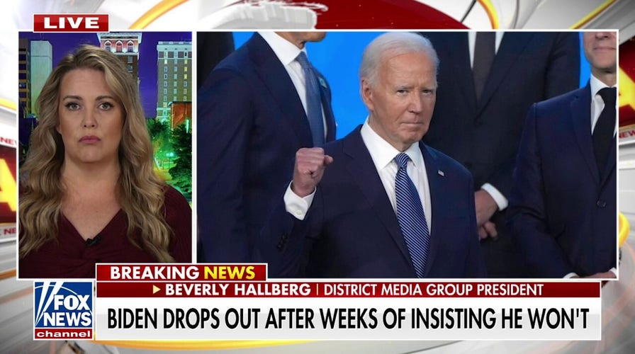 'Nothing about this is a good look': Biden ripped for dropping out after insisting he would stay in race