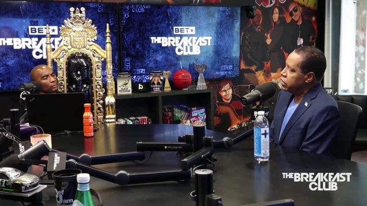 Larry Elder feuds with Charlamagne Tha God over Biden's 'You ain't Black' line: 'Should've been wake-up call'