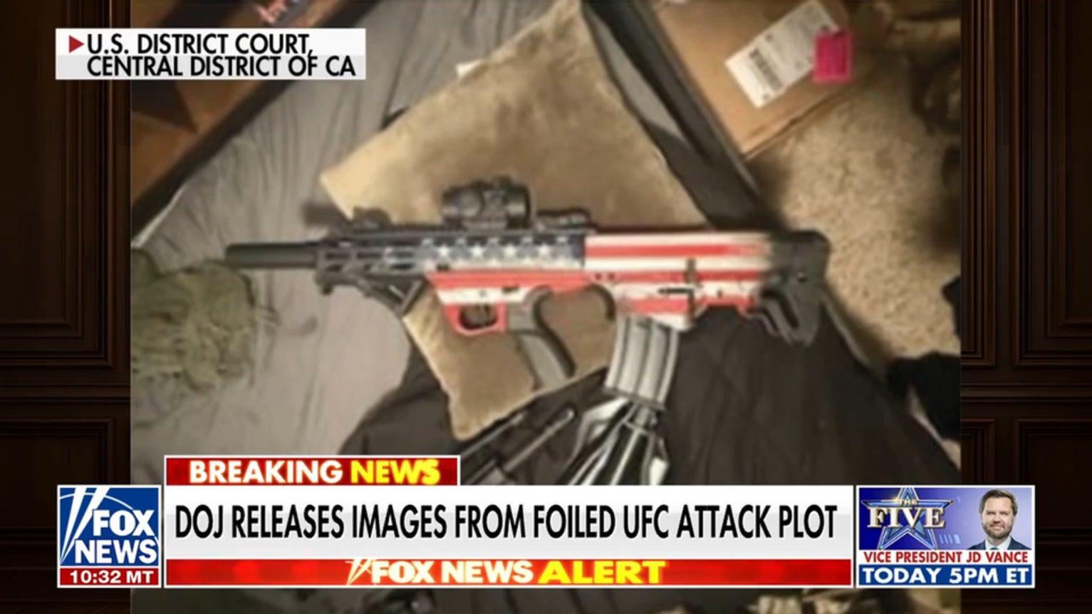 DOJ releases photos from alleged UFC terror plot planning