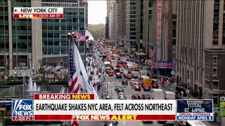 Earthquake rattles Newark Airport, Steve Doocy describes 'explosion sounds' - Fox News