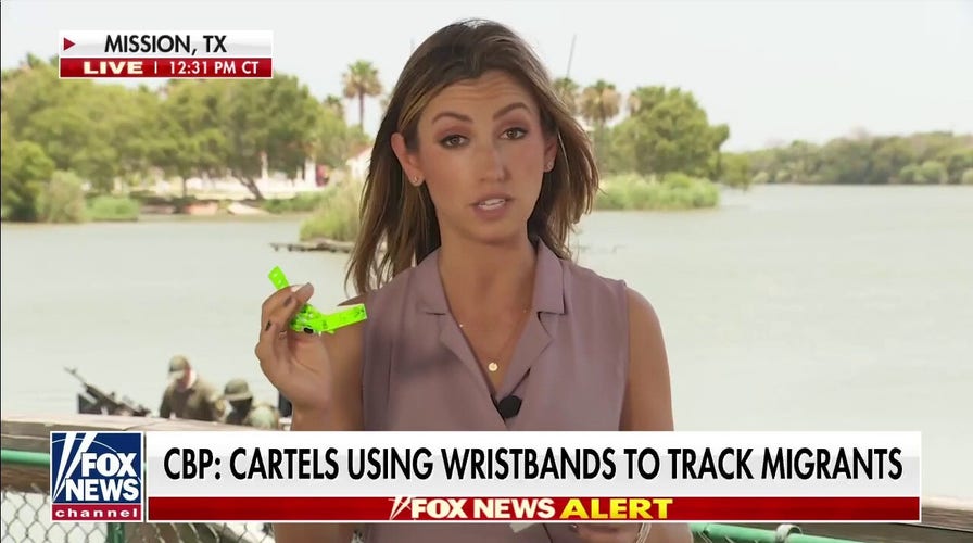 Cartels using wristbands to 'track' migrants as they cross the border