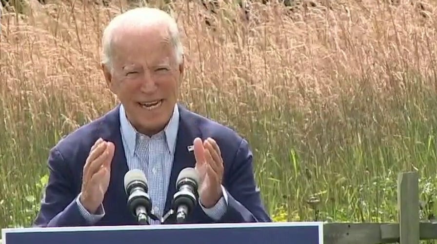 Joe Biden calls President Trump a climate arsonist