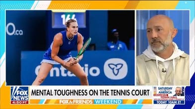 Tennis star's coach shares mental strength training drills