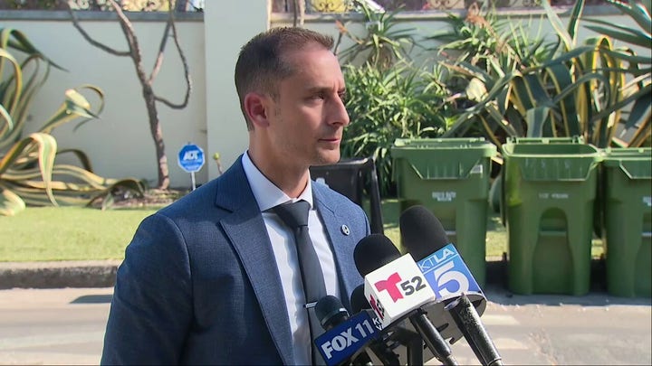 LAPD Lieutenant Guy Golan says the motive is currently unknown after Robin Kaye and husband were found murdered in their LA home