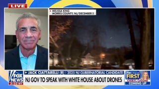 NJ gubernatorial candidate calls out ‘ridiculous’ lack of intel on drones: ‘We want answers’ - Fox News