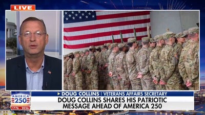 Doug Collins shares patriotic message on veterans' sacrifices for America's freedom