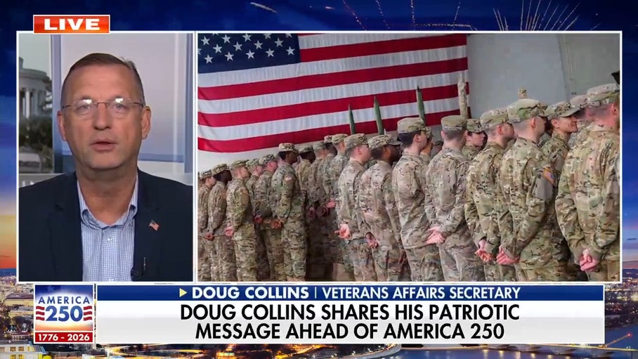Doug Collins shares patriotic message on veterans' sacrifices for America's freedom