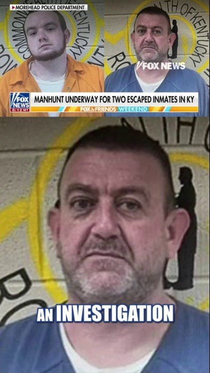 DETAILS: Manhunt underway for 2 escaped Kentucky inmates