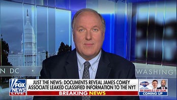 Former FBI Director James Comey tried to 'sully' Trump's reputation, says John Solomon
