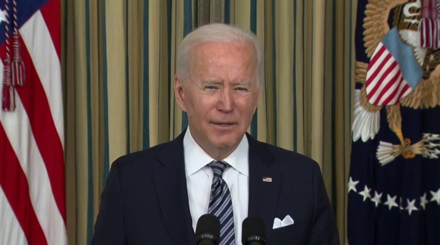Biden delivers COVID relief pitch from home while Jill hits the road