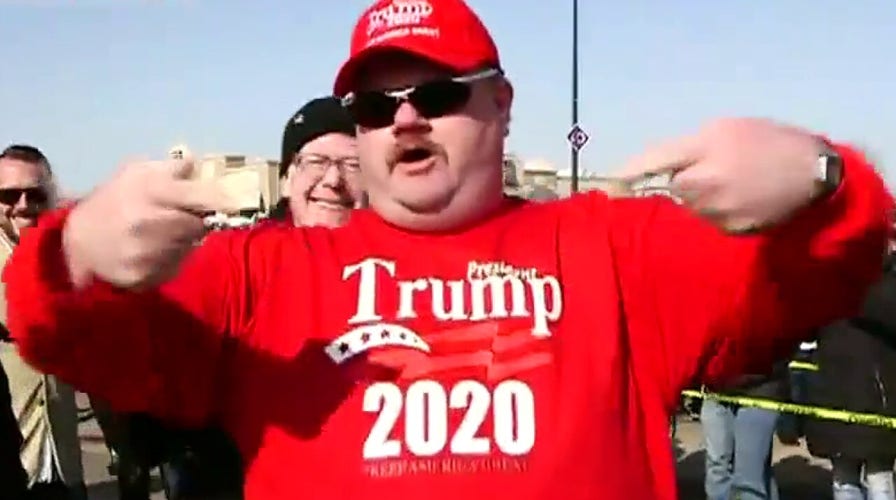 Trump rally attendees weigh in on 2020 candidates