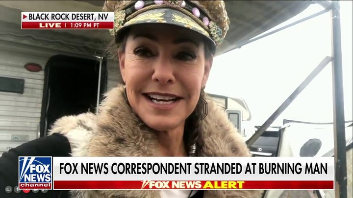 Fox News correspondent stranded at Burning Man: 'Making the best of it'