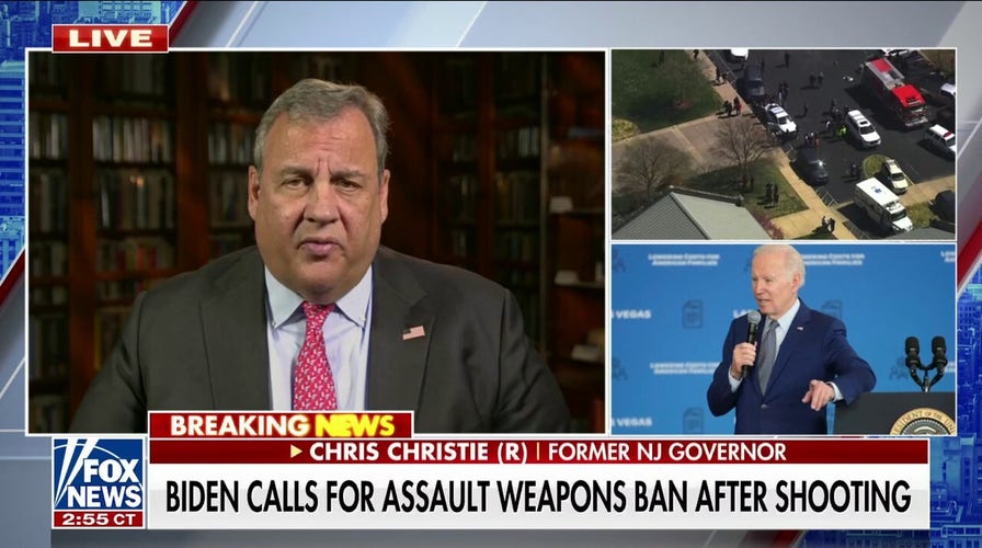 To say that Biden 'misunderstood' the moment of Nashville shooting would be an 'understatement': Chris Christie