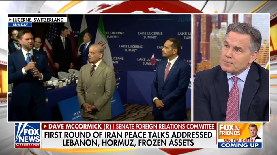 Dave McCormick talks Iran peace talks progress, Strait of Hormuz control