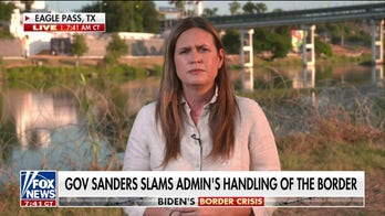 Gov. Sanders visits southern border, calls it 'catastrophic' humanitarian crisis