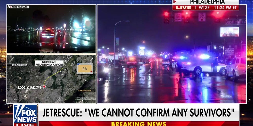 Philadelphia victims treated for injuries after being hit with debris from plane crash