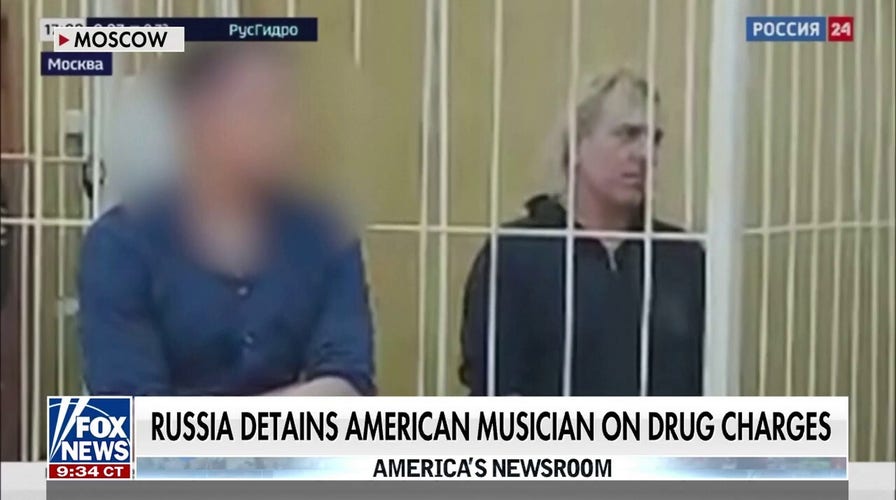 Michael Travis detained in Russia over drug charges