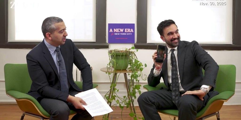 Zohran Mamdani jokes how his father resembles Chuck Schumer