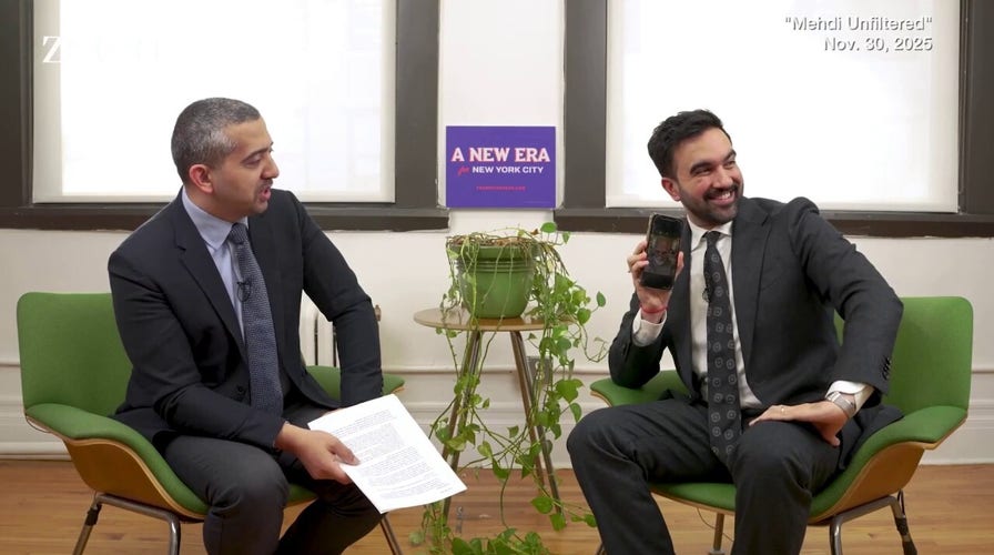 Zohran Mamdani jokes how his father resembles Chuck Schumer