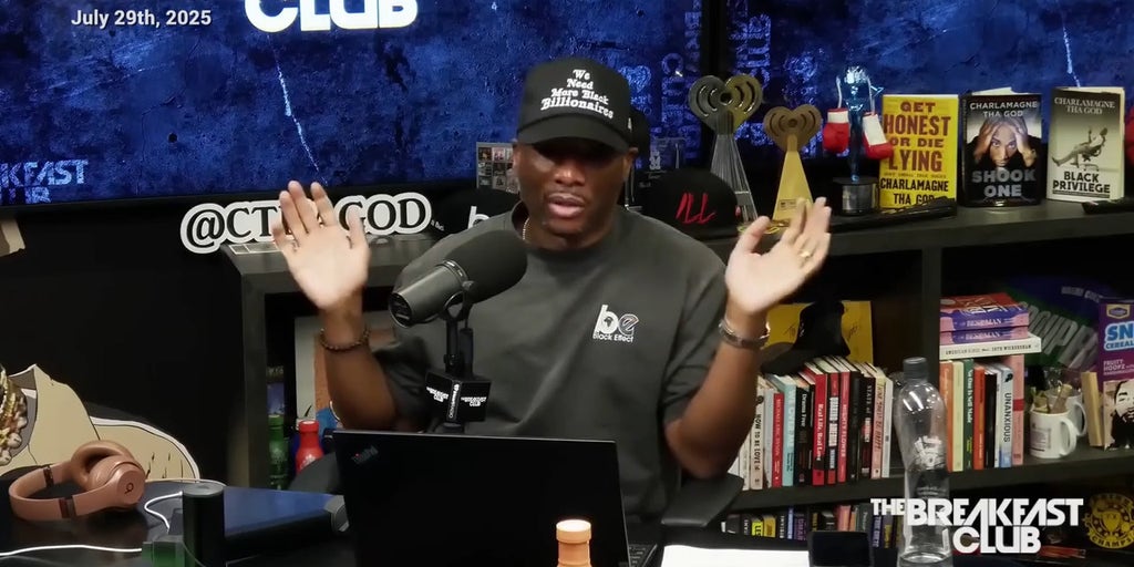 Charlamagne tha God slams 'liberal media' ignoring Clinton's alleged ties with Epstein