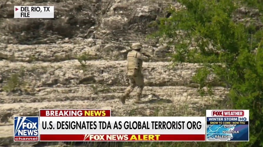 Trump designates Tren de Aragua a global terrorists organization
