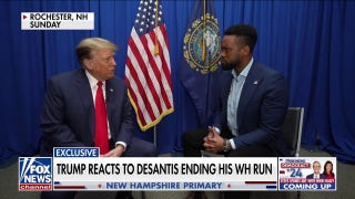 Trump speaks with Lawrence Jones after Ron DeSantis drops out of the race - Fox News
