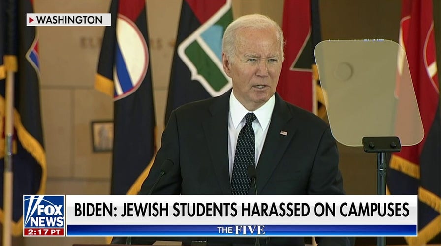 'The Five': Biden labels antisemitic protests as 'despicable'