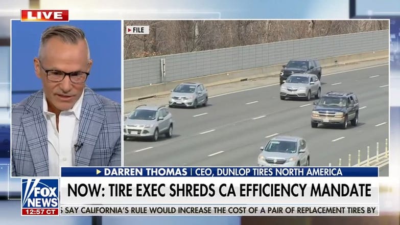 California becomes first state to set energy efficiency standards for replacement car tires