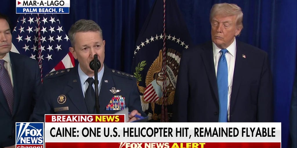 US’s top military officer says ‘over 150 aircraft’ were involved in Maduro’s capture