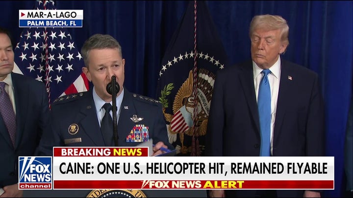 Top US military officer says ‘over 150 aircraft’ were involved in Maduro’s capture 