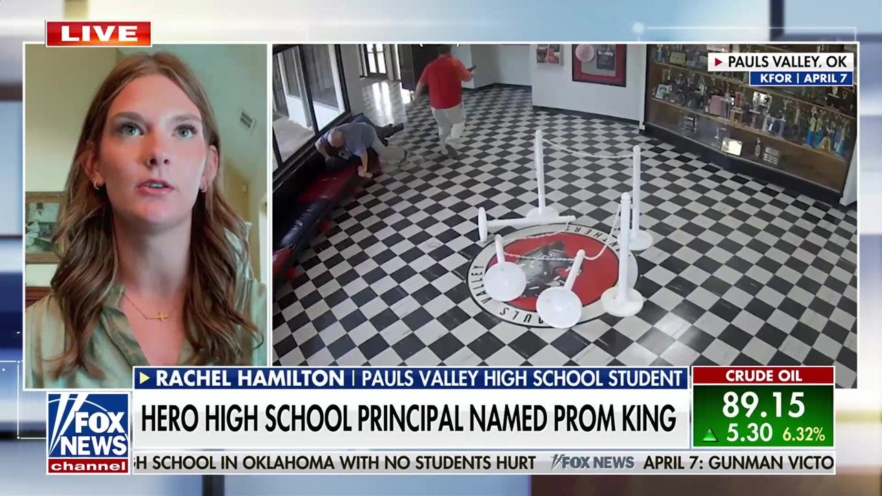 'God's hand was over the entire thing': Students honor hero principal who stopped shooter