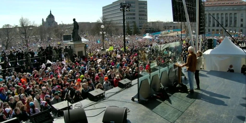 Walz calls Trump ‘wannabe dictator’ in 'No Kings' speech