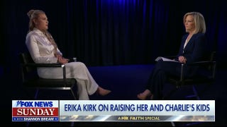 Erika Kirk says Charlie Kirk’s memorial service strengthened a faith revival