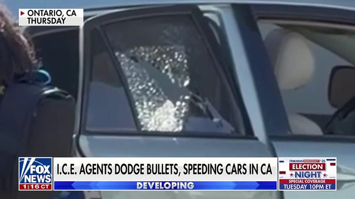 Federal immigration agents dodge bullets, speeding cars in CA