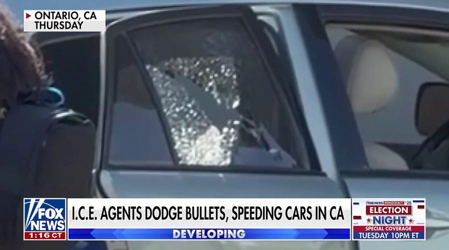 Federal immigration agents dodge bullets, speeding cars in CA