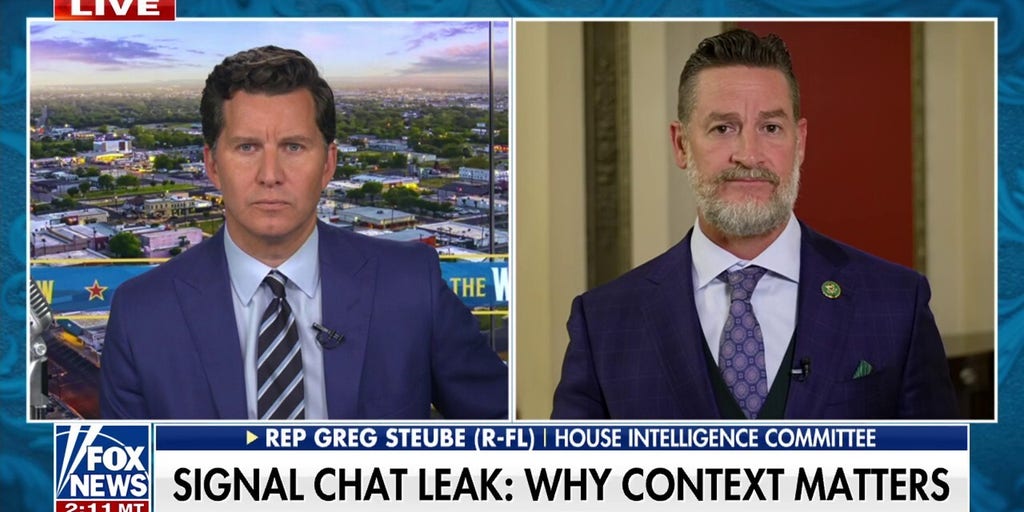 Gabbard, Ratcliffe and Patel made it ‘very clear’ that no 'war plans' were shared, says Rep. Greg Steube