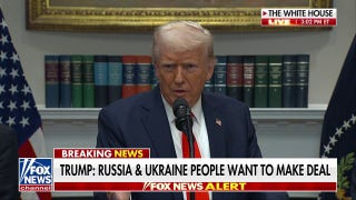 Trump addresses aboriginal   of Ukraine-Russia warfare  aft  announcing $100B chipmaker concern    - Fox News