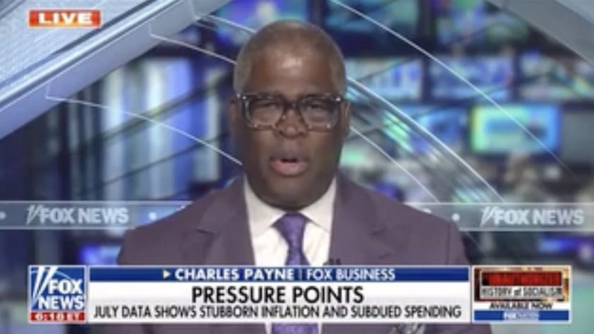 Charles Payne: I see some anxiety in retail, but the economy is moving along steadily